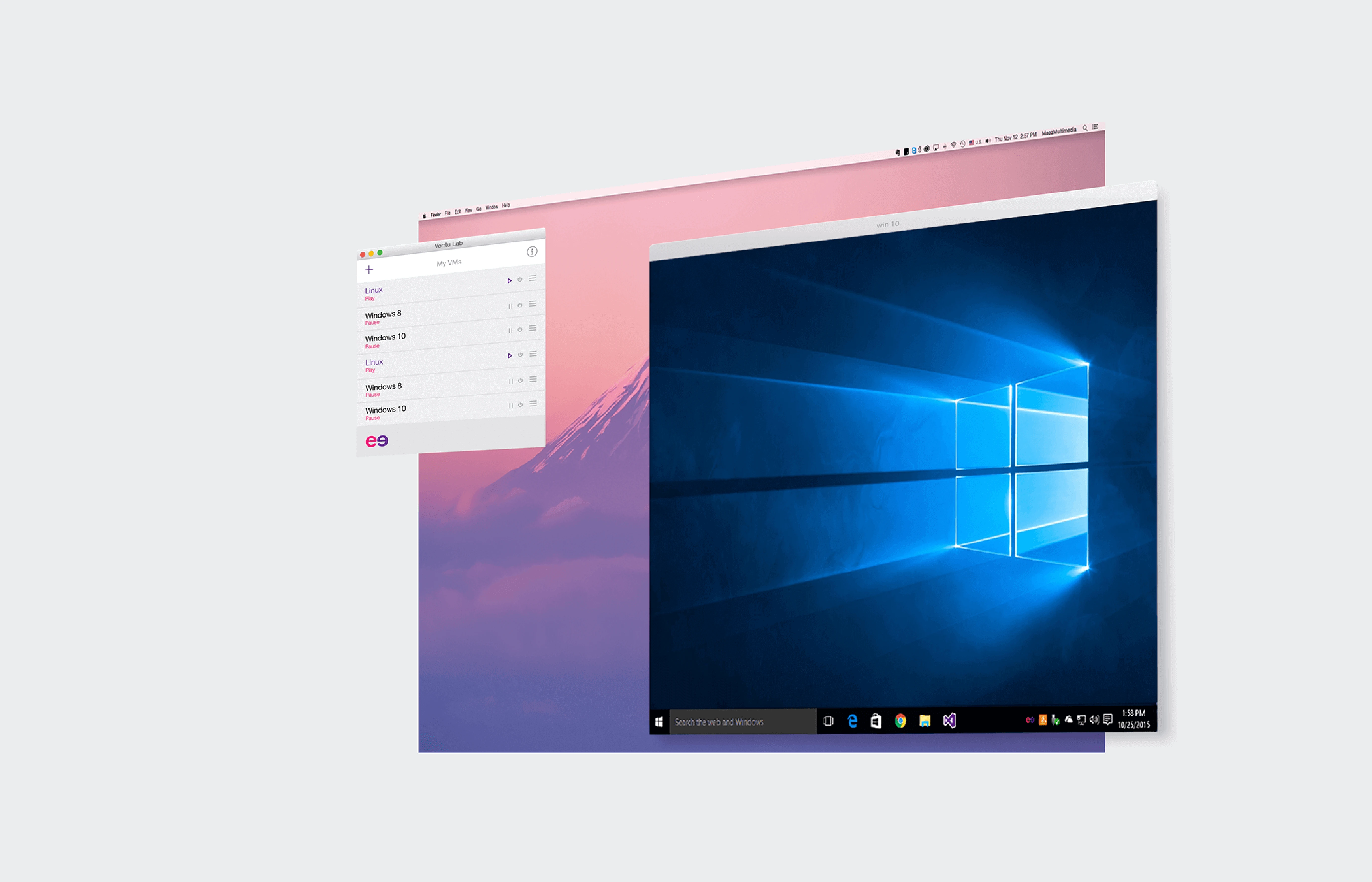 Veertu's app design.